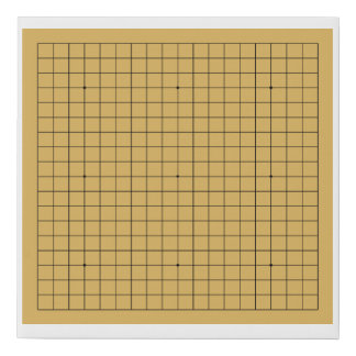 Goban Foam core art Faux Canvas Print