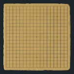 Goban Giftstone Trivet<br><div class="desc">A giftstone designed like a goban (go game board).</div>