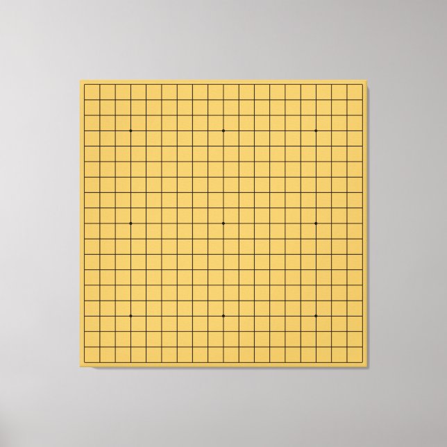 Goban Wrapped Canvas Print (Front)