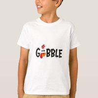Gobble Funny Thanksgiving Turkey Feast