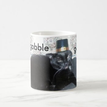 Gobble Gobble Coffee Mug by Rockethousebirdship at Zazzle