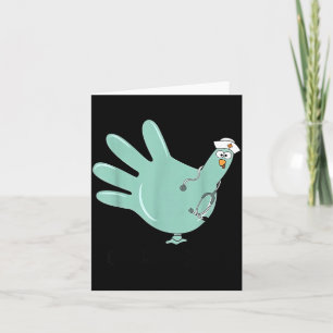 Gobble Gobble Funny Thanksgiving Nurse Humor  Card