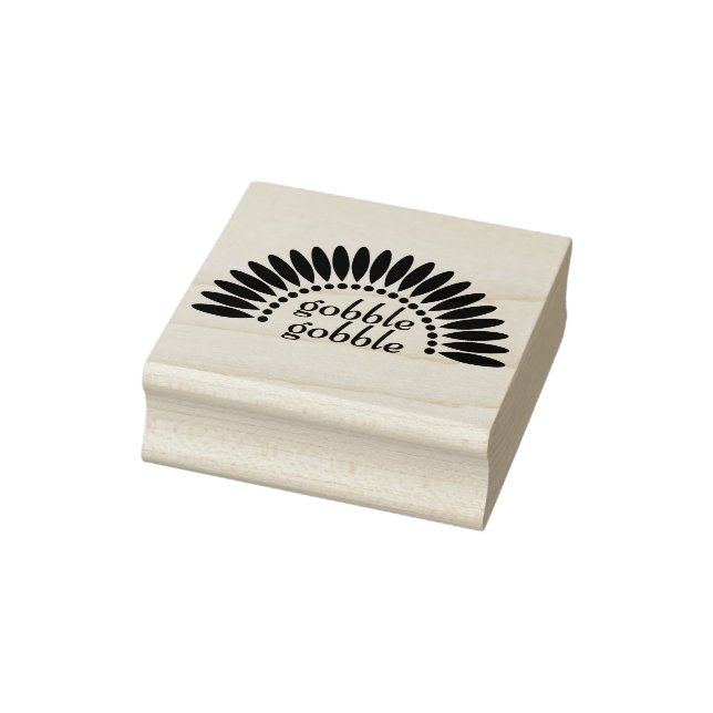 Gobble Gobble Rubber Stamp (Stamp)