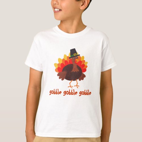 Gobble Gobble _ Thanksgiving Turkey _ T_shirt