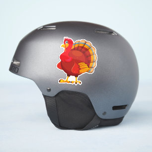 Gobble Gobble Till You Wobble Funny Thanksgiving Sticker