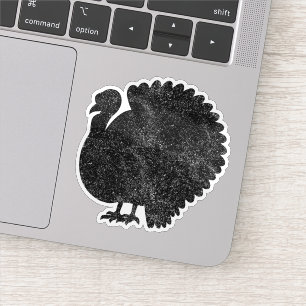 Gobble Gobble Till You Wobble Funny Thanksgiving Sticker