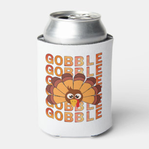 Gobble gobble turkey t-shirt, fall, autumn tee Ess Can Cooler