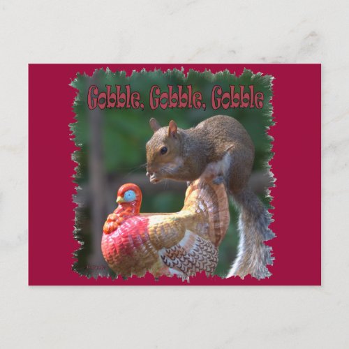 Gobble Postcard