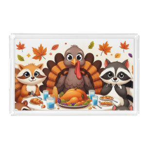 Gobble til we Wobble Acrylic Tray