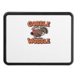 Gobble Till You Wobble – Funny Turkey Cartoon Clas Hitch Cover