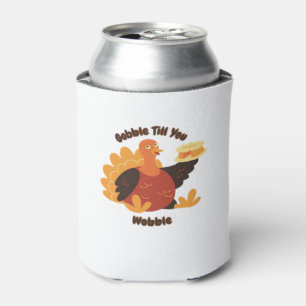 Gobble Till You Wobble Oversized T-Shirt.png Can Cooler