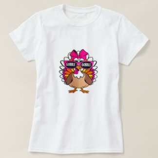Gobble Turkey Day Happy Thanksgiving T-Shirt