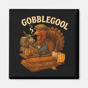 Gobbol Turkey Thanksgiving  Magnet