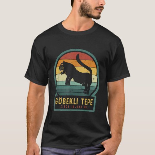 Gobekli Tepe Lion Large Cat Ancient Megalithic Str T_Shirt