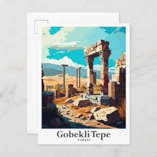 Gobekli Tepe Sanliurfa Turkey Travel Postcard