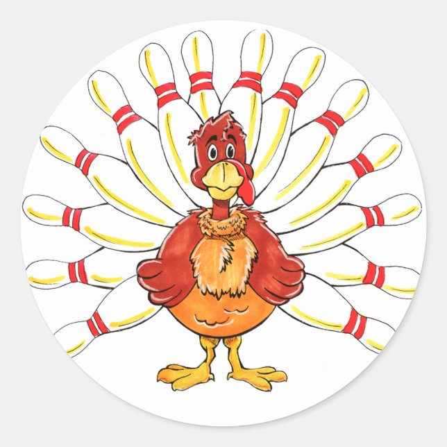 GOBLERC CLASSIC ROUND STICKER (Front)