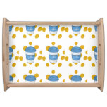 Goblet coffee serving tray