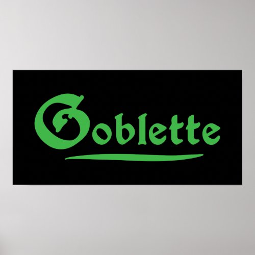 Goblette Poster