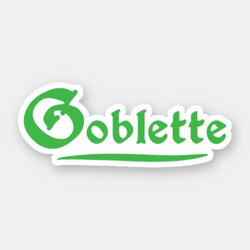 Goblette Sticker