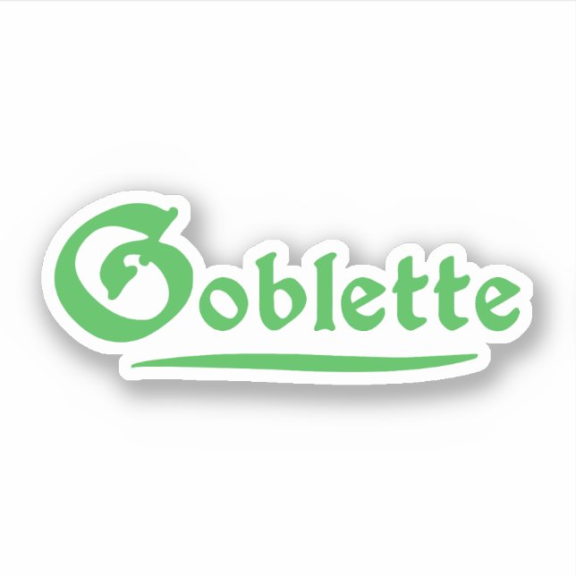 Goblette Sticker (Front)