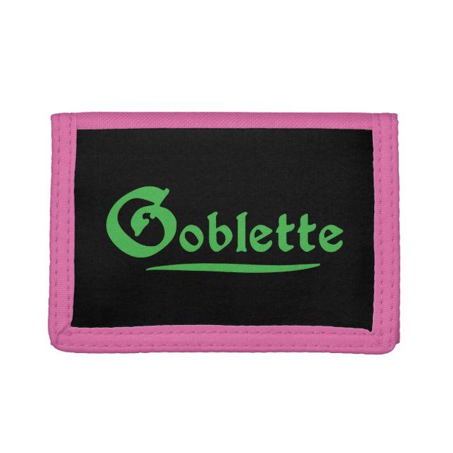 Goblette Trifold Wallet (Front)