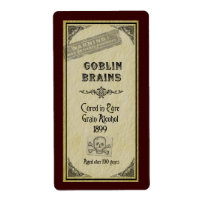 Goblin Brains Label