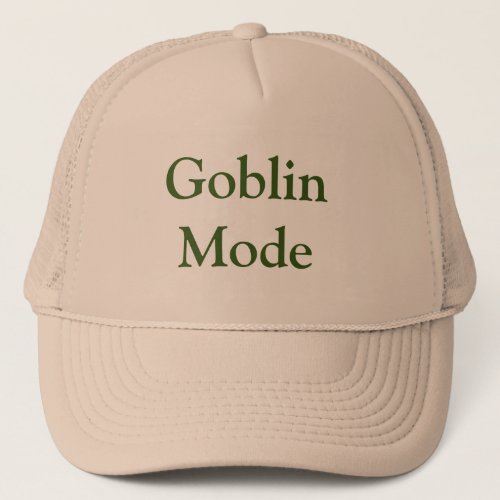 goblin fashion shameless trucker hat