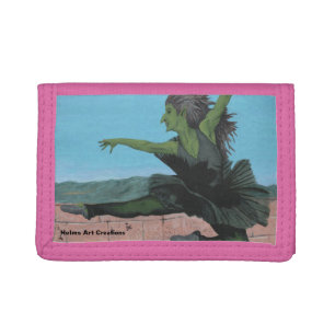 Goblin Girl Ballerina Dancer Fantasy Art Wallet