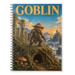 Goblin, Gothic Fantasy Monster Notebook