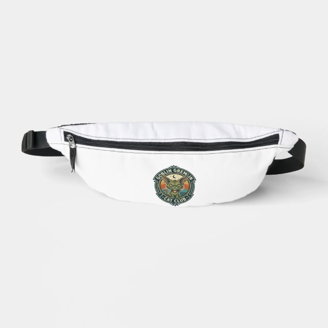 Goblin Gremlin Cat Cute Kitty Design - Goblin Grem Fanny Pack (Front)