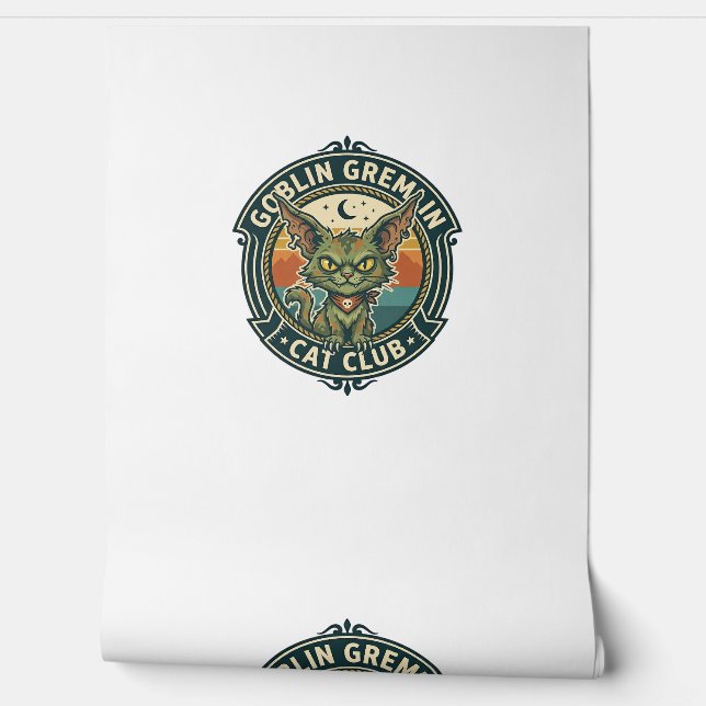 Goblin Gremlin Cat Cute Kitty Design - Goblin Grem Wallpaper (Unrolling)