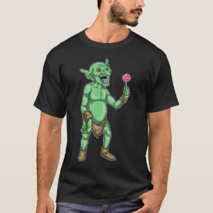 Goblin Halloween Lollipop T-Shirt