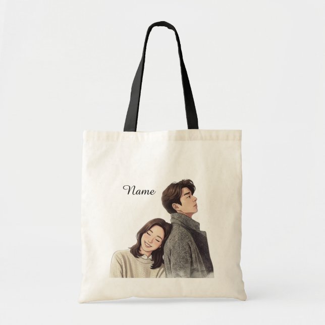 Goblin KDrama Romantic Tote Bag (Front)