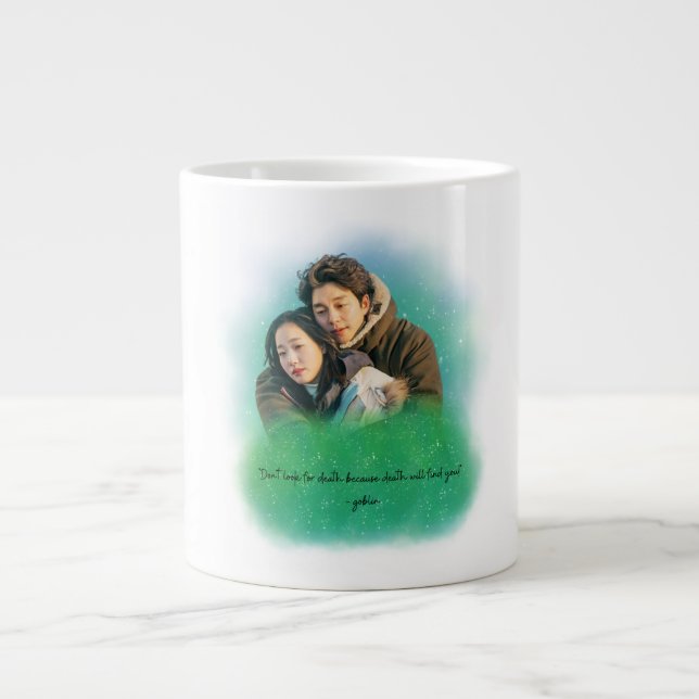 goblin korean drama giant coffee mug (Front)