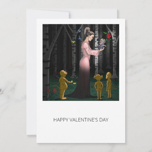 Goblin Love Valentines Day Card