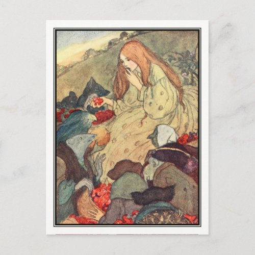 Goblin Market by Florence Harrison Postcard