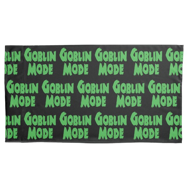 GOBLIN MODE PILLOW CASE (Front-Left)