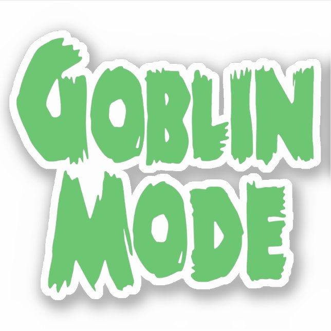 GOBLIN MODE STICKER (Front)