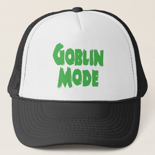 GOBLIN MODE TRUCKER HAT