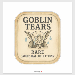 Goblin Tears - Halloween Apothecary Label