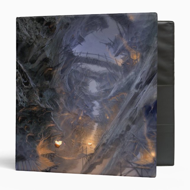 Goblin Town Concept - Bridges 3 Ring Binder (Front/Inside)