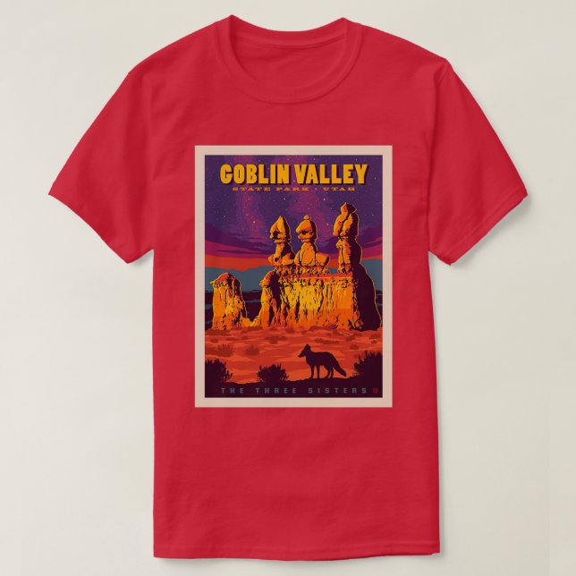 Goblin Valley State Park Utah 1 T-Shirt (Design Front)