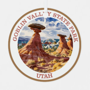 Goblin Valley State Park, Utah Metal Ornament