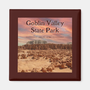 Goblin Valley State Park Utah Souvenir Magnet