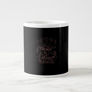 Goblincore Aesthetic Academia Cottagecore Mushroom Giant Coffee Mug