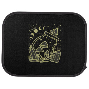 Goblincore Aesthetic Cottagecore Academia Mushroom Car Floor Mat