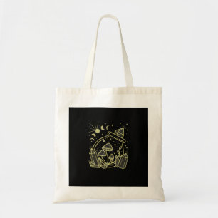Goblincore Aesthetic Cottagecore Academia Mushroom Tote Bag