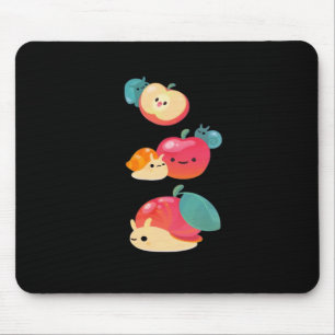 Goblincore Apple Snail Mouse Pad