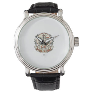Goblincore Cat Goblincore Cat Vintage Vector Art S Watch
