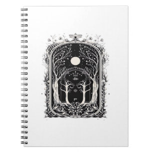 Goblincore Fantasy Gate To  Classic Notebook